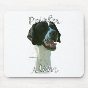 Zeiger (schwarz) Mama 2 Mousepad