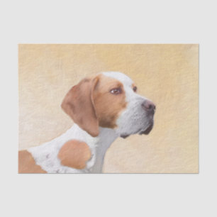 Zeigermalerei - Niedliche Originalkunst des Hundes Seidenpapier