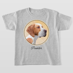 Zeigermalerei - Niedliche Originalkunst des Hundes T-Shirt