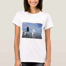 Zeilende Fubby's die op avontuur gaan. T-Shirt