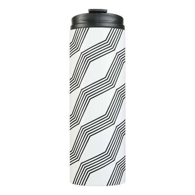 Zeilendiagonale Thermosbecher (Vorderseite)
