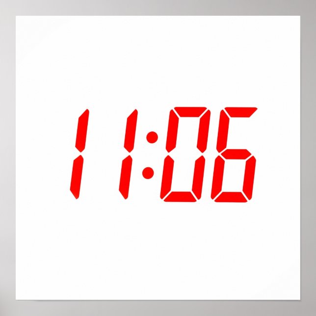 Zeit 11:06 poster (Vorne)