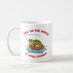 Zeit auf dem Wasser Kaffeetasse
