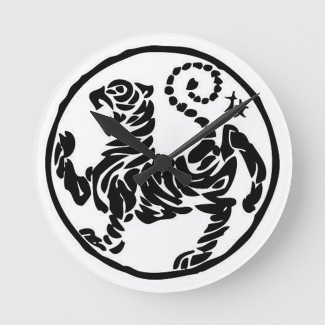 Zeit auszubilden runde wanduhr (Vorderseite)