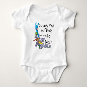 Zeit bis zum Nickerchen Baby Strampler