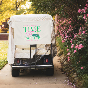 Zeit bis zum Par-T-Shirt - Golf Themed Bachelorett Banner