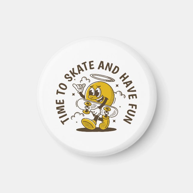 Zeit bis zum Skate Magnet (Vorne)