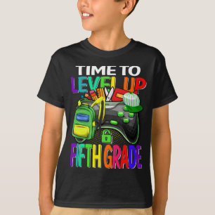 Zeit bis zur Stufe 5 des Videospiels T-Shirt