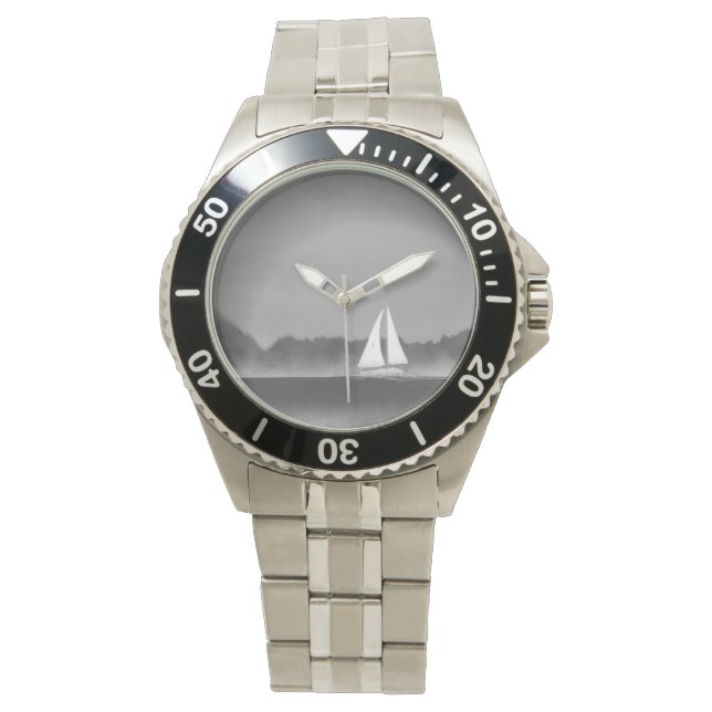 Zeit, das Boot zu schwimmen Armbanduhr (Vorderseite)