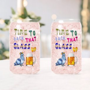 Zeit, das Glas zu stützen