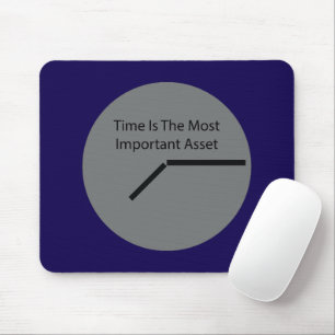 Zeit Das Wichtigste Gut Mousepad