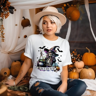 Zeit, den Topf zu rühren Halloween T-Shirt