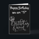 ZEIT DER "17." BIRTHTAGSKARTE VON CELEBRATE KARTE<br><div class="desc">Wenn Ihnen dieses NIEDLICHE PUP gefällt,  schauen Sie sich um mehr BURTSTAGEN und andere GLÜCKLICHE ZEITEN wir feiern sicher :) UND VERGESSEN SIE NICHT,  DASS SIE DAS "ALTER" UND "VERSE" AUF ALLEN KARTEN IN ALLEN NEUN MEINER GESCHÄFTE IN MINUTEN ÄNDERN KÖNNEN! DANKE,  DASS SIE SICH BEGINNEN!</div>
