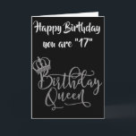 ZEIT DER "17." BIRTHTAGSKARTE VON CELEBRATE KARTE<br><div class="desc">Wenn Ihnen dieses NIEDLICHE PUP gefällt,  schauen Sie sich um mehr BURTSTAGEN und andere GLÜCKLICHE ZEITEN wir feiern sicher :) UND VERGESSEN SIE NICHT,  DASS SIE DAS "ALTER" UND "VERSE" AUF ALLEN KARTEN IN ALLEN NEUN MEINER GESCHÄFTE IN MINUTEN ÄNDERN KÖNNEN! DANKE,  DASS SIE SICH BEGINNEN!</div>