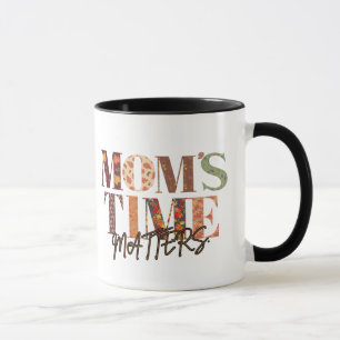 Zeit der Mama - Herbstausscheiden fallen Saison Tasse