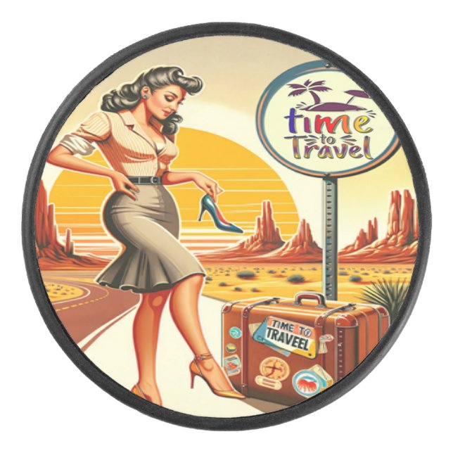 Zeit der Reise Puck (Vorderseite)