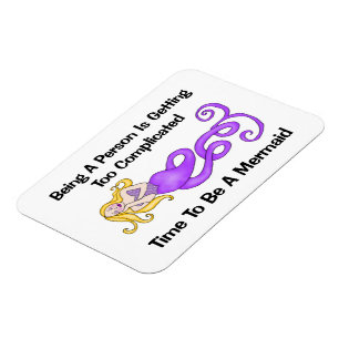 Zeit, eine Meerjungfrau zu sein Magnet