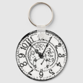 Zeit, eine Uhr zu bekommen Schlüsselanhänger