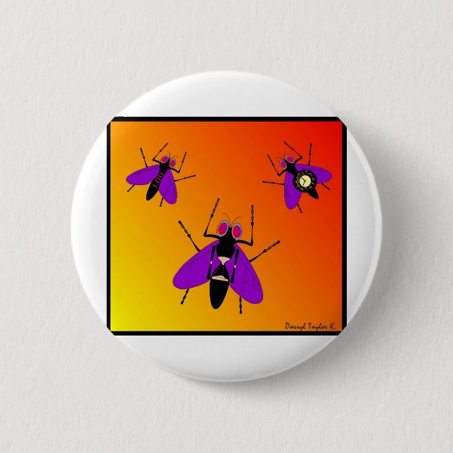Zeit fliegt button (Vorderseite)