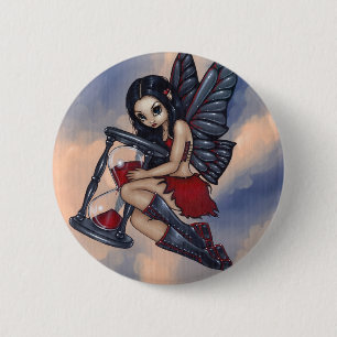 "Zeit fliegt" Knopf Button