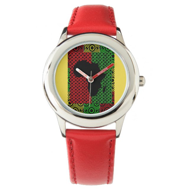 ZEIT FÜR AFRIKA ARMBANDUHR (Vorderseite)