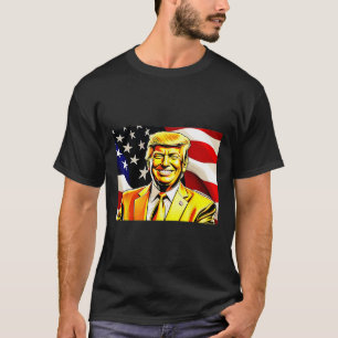 Zeit für das goldene Zeitalter von Amerika Trump T-Shirt