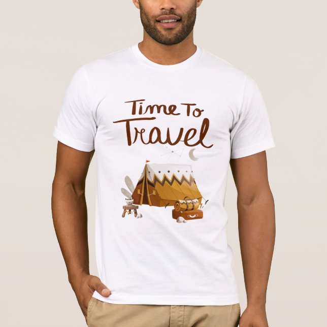 Zeit für die Erstellung von T - Shirt (Vorderseite)