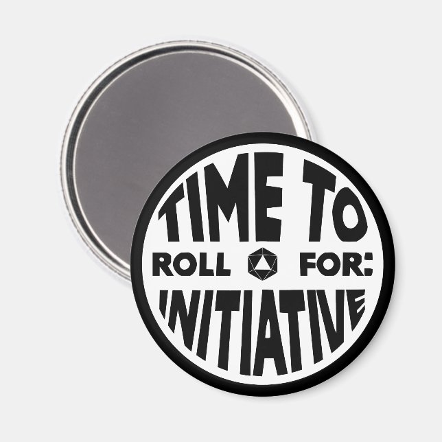 Zeit für die Initiative Magnet (Vorderseite/Rückseite)