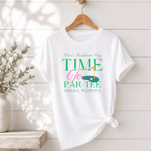 Zeit für die Par-Tee Golf Abschiedsparty T-Shirt