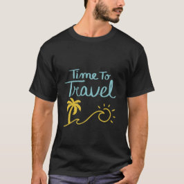 Zeit für die Reise nach Strand T-Shirt