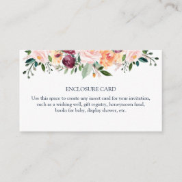 Zeit für die Tee-Abschlusskarte Begleitkarte