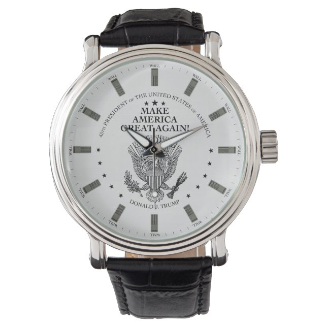 ZEIT FÜR DIE WALL ARMBANDUHR (Vorderseite)