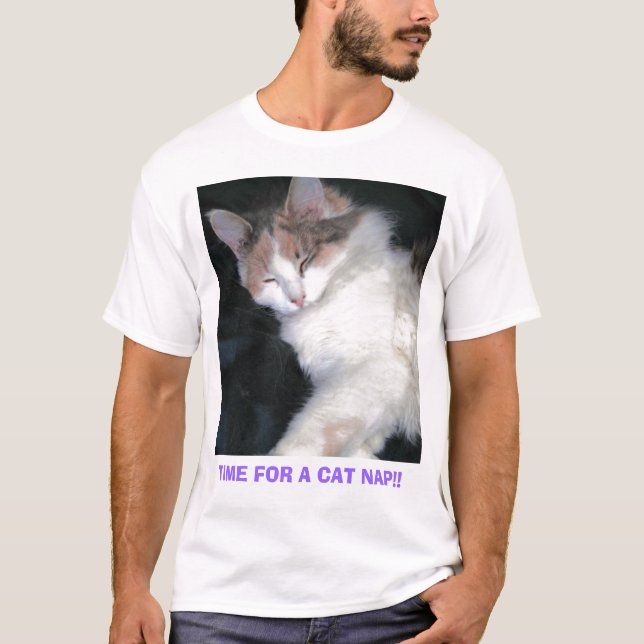 ZEIT FÜR EIN CAT-NICKERCHEN!! T-Shirt (Vorderseite)