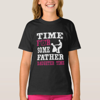 Zeit für einen Vatertochter-T - Shirt