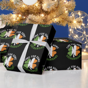 Zeit für einige Shenanigans am St. Patrick's Day Geschenkpapier