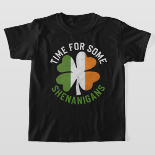 Zeit für einige Streiche Kleeblatt St. Patrick's D T-Shirt