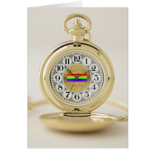 Zeit für Gleichheit! (Vorne)