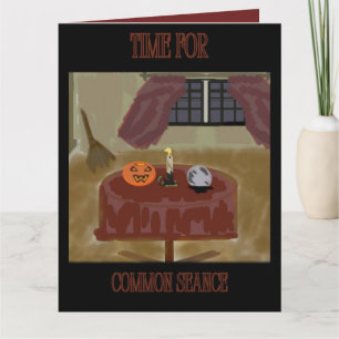 Zeit für Halloween Karte