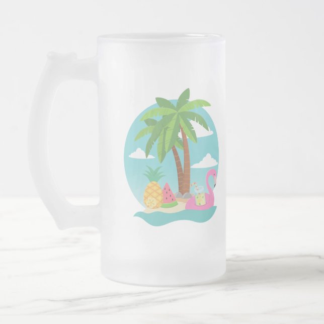 Zeit für Mattierte Tasse (Links)