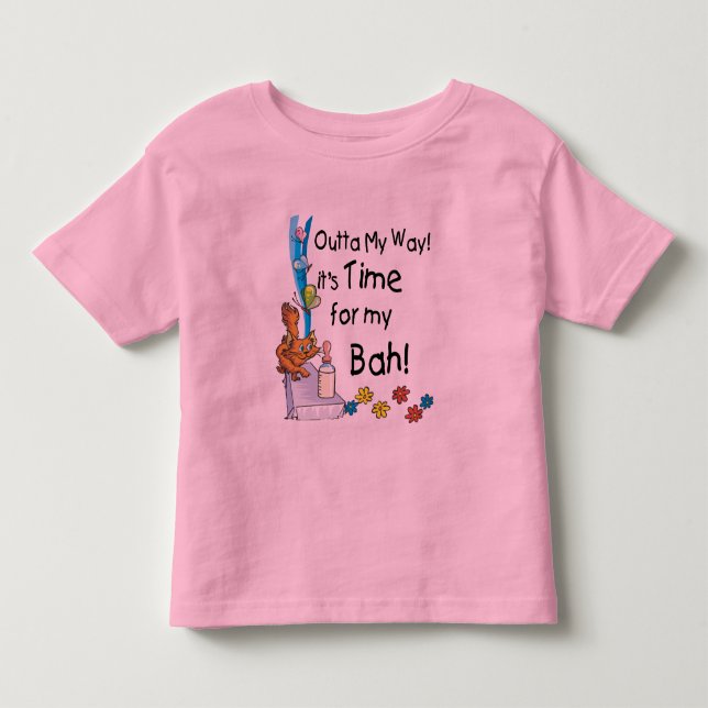 Zeit für meinen Bach Kleinkind T-shirt (Vorderseite)