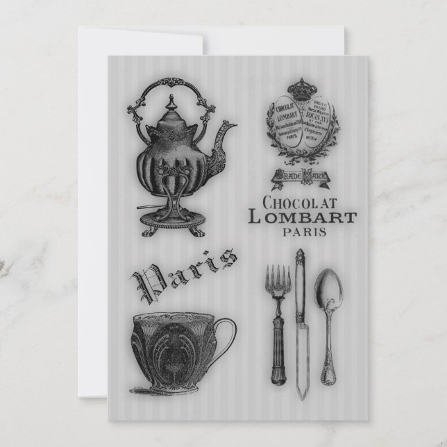 Zeit für Tee #5 Einladung (Vorderseite)