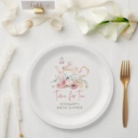 Zeit für Tee-Boho Blumenkohl-Teapot-Brautparty