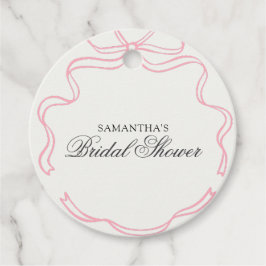 Zeit für Tee-Brautparty-Wildblume Geschenkanhänger