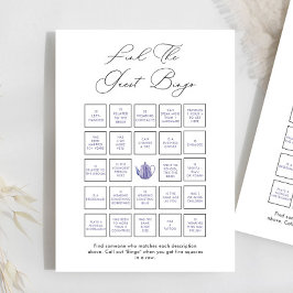 Zeit für Tee finden Sie das Bingo Game