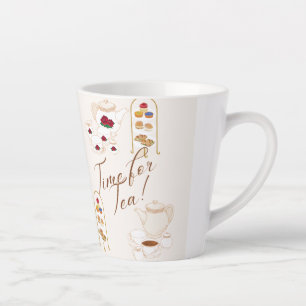 Zeit für Tee! Milchtasse