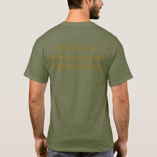 Zeit für Tee! T-Shirt (Rückseite)
