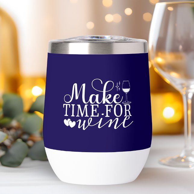 Zeit für Wein Funny Zitat Weinliebhaber (Von Creator hochgeladen)