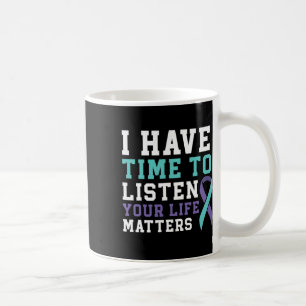 Zeit haben, Ihre Lebensprobleme psychische Gesundh Kaffeetasse