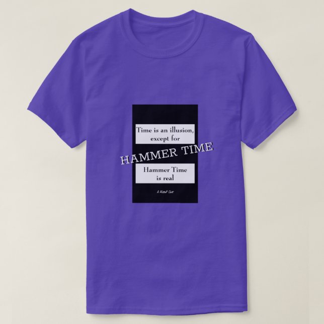 Zeit / Hammerzeit - Ein MisterP-Shirt T-Shirt (Design vorne)