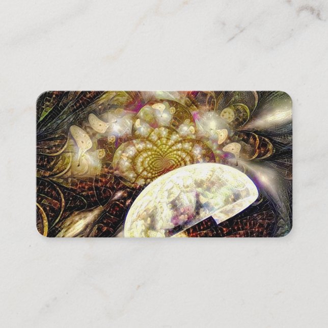 Zeit-Illusion Visitenkarte (Vorderseite)